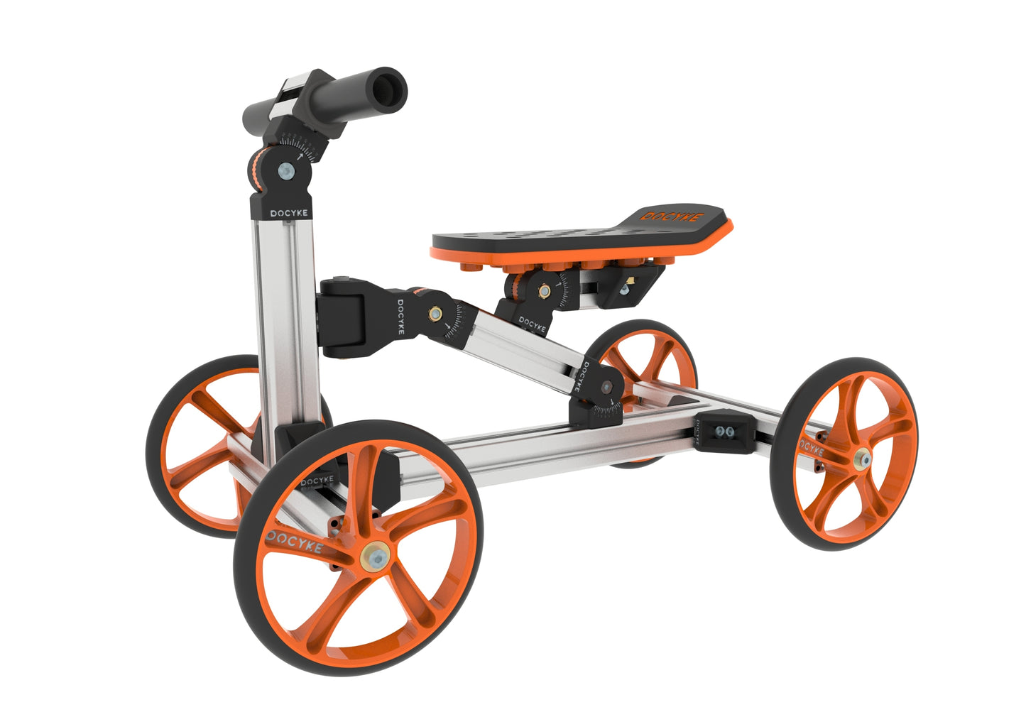 KidRock Buildable Kit 20 in 1 Kids Balance Bike No Pedal Toy for 1 to 6 Years Construction Construction Kit Kids Sit/Stand Scooter Most Popular M Kit (Non Electric)